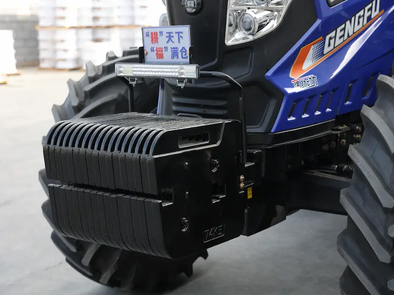Front-ballast-device