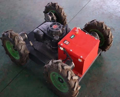 Autonomous RC 4WD Lawn Mower LH550-7 with Four-Wheel Drive for Easy Operation J