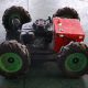 LH550-7 Simple 4WD 4W RC Lawn Mower Powerful Engine Efficient Mowing J