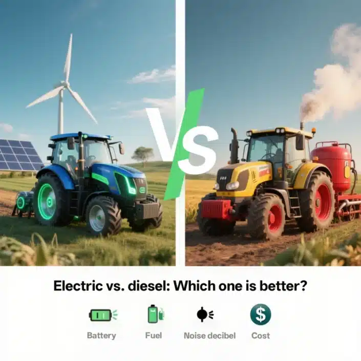 Electric-Tractors-vs-Diesel-Tractors